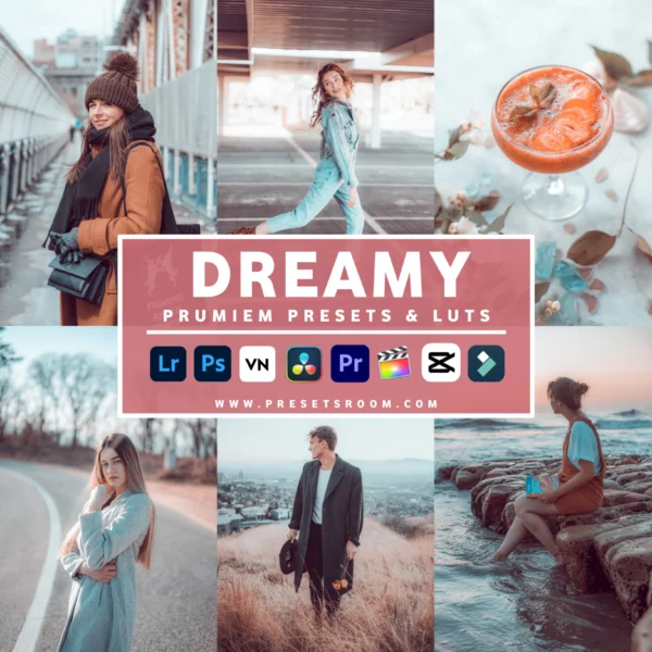 Dreamy lightroom presets & luts collection