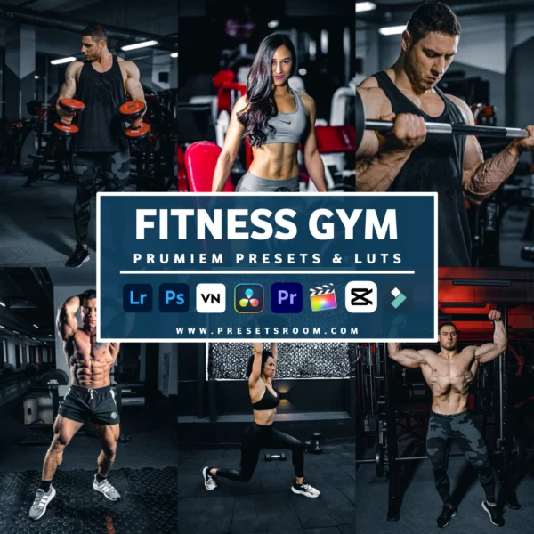 Fitness gym lightroom presets collection – Presetsroom