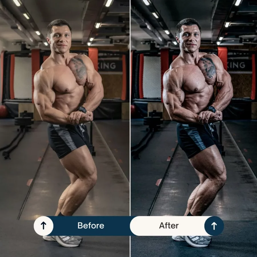 Fitness gym lightroom presets & luts Collection