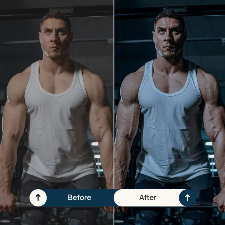 Fitness gym lightroom presets & luts Collection