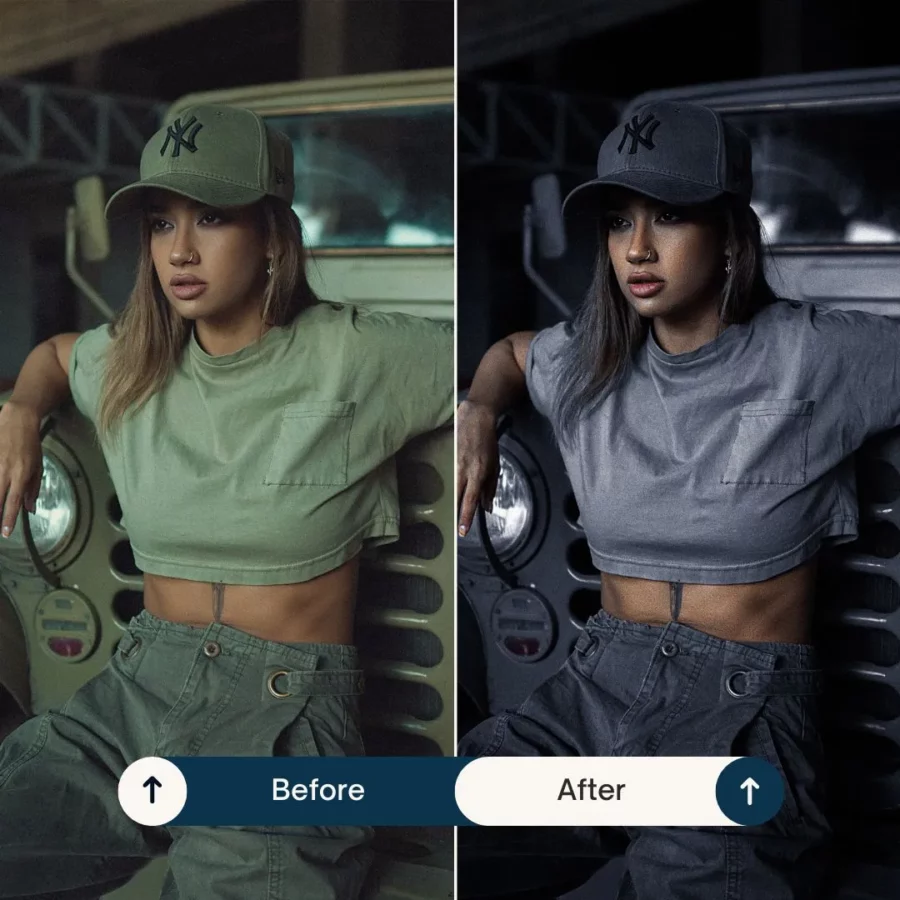 Blvck lightroom presets & luts collection