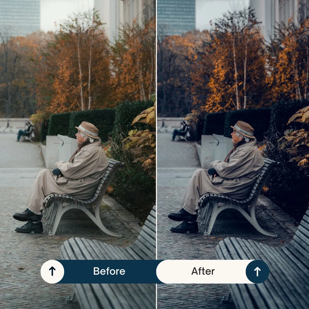 Dark Blue lightroom presets & luts