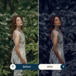 Dark Blue lightroom presets & luts collection