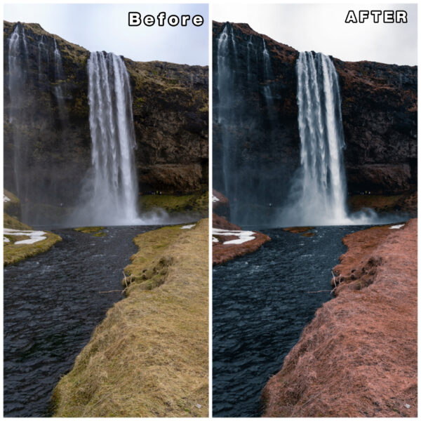Iceland lightroom presets & luts collection