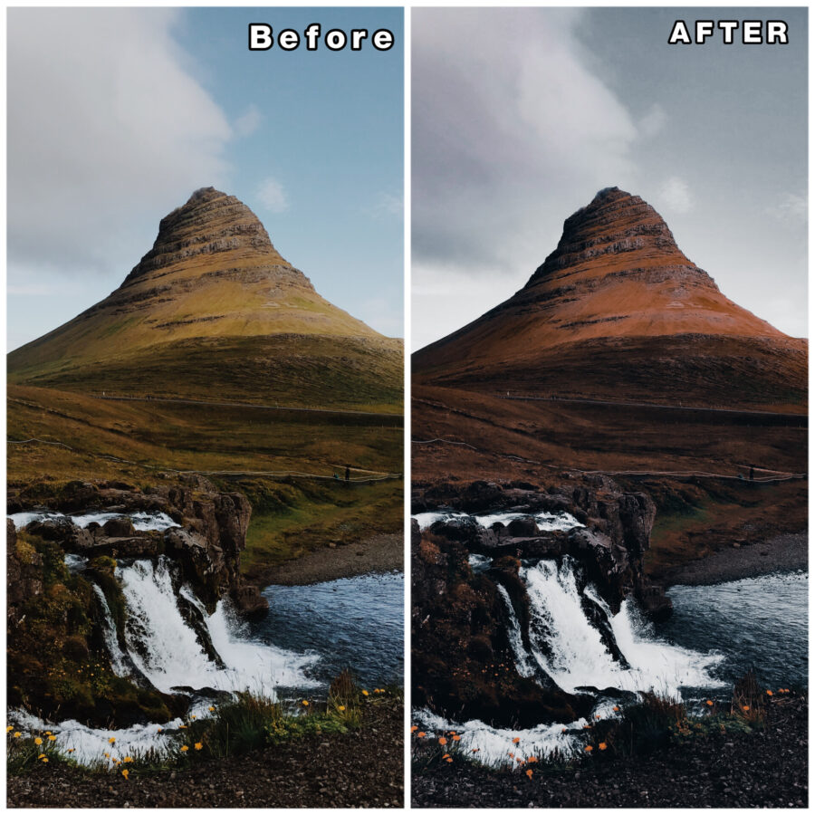 Iceland lightroom presets & luts collection