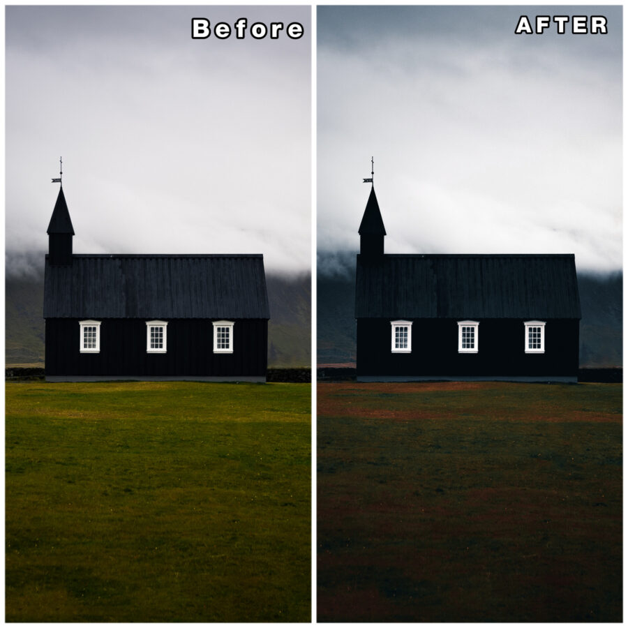 Iceland lightroom presets & luts collection