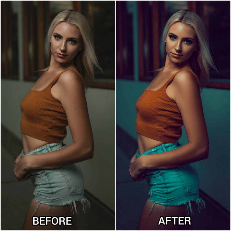 Portrait lightroom presets & luts Collection