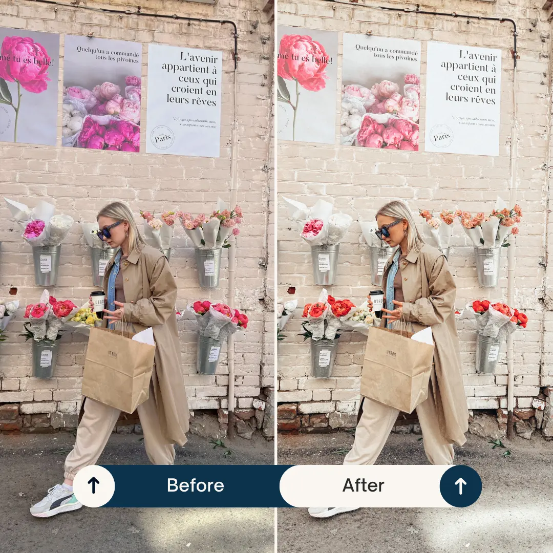 No filter lightroom presets - Instagarm Bloggers Preset 2025