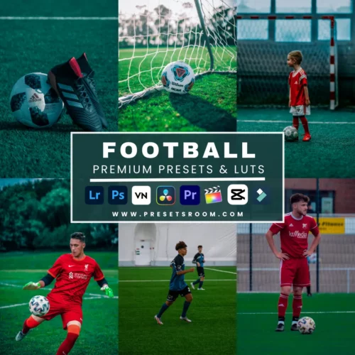 FootBall Lightroom Presets & Luts Collection