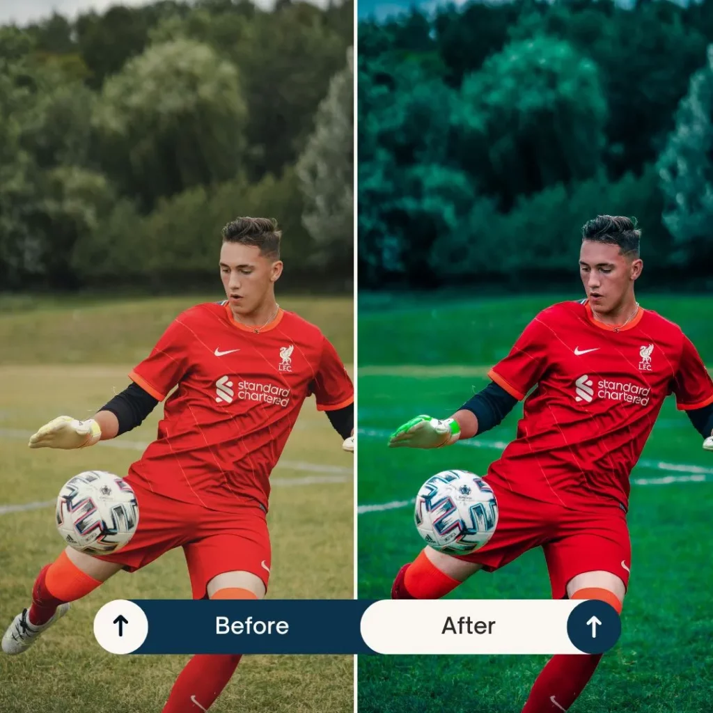 football Lightroom Presets & Luts Collection