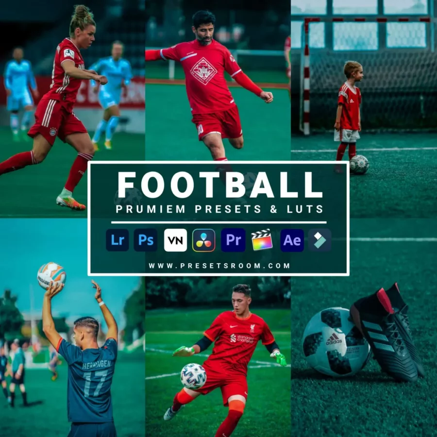 FootBall Lightroom Presets & Luts Collection