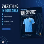 Football Poster Templates – 14 Editable Canva Football Templates
