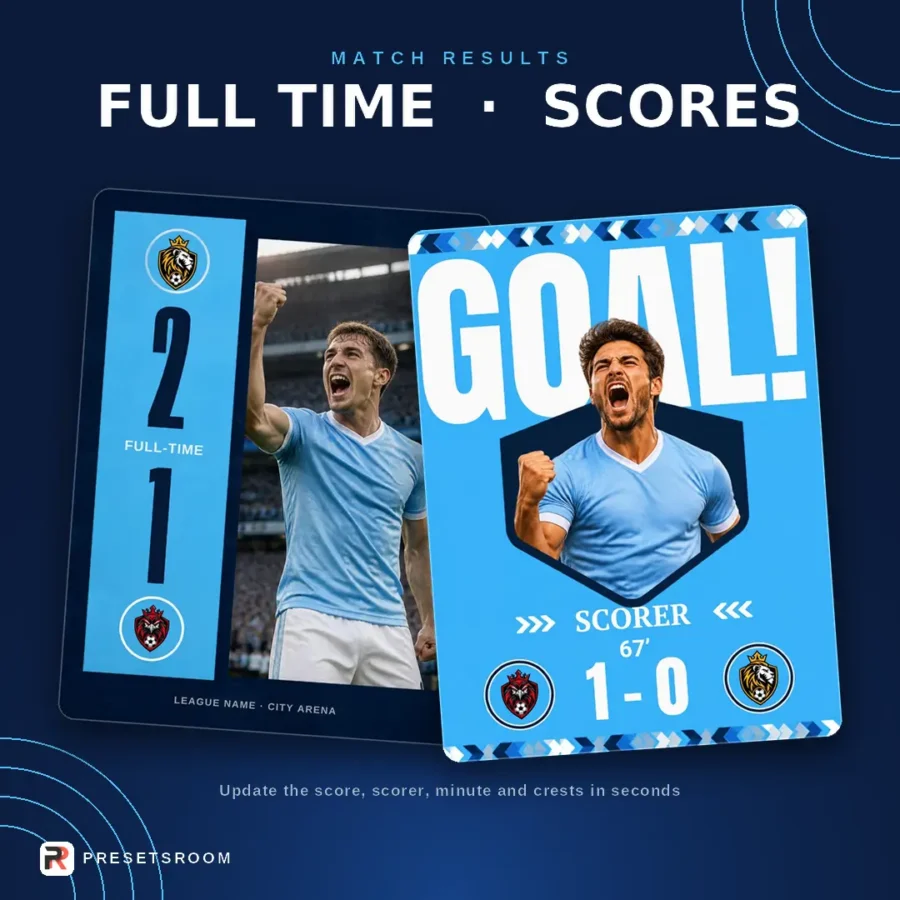 Football Poster Templates – 14 Editable Canva Football Templates