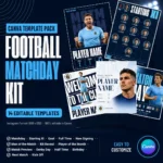 Football Poster Templates – 14 Editable Canva Football Templates